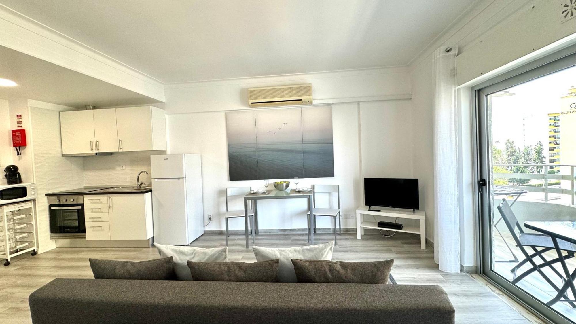 Praia Da Rocha, 504 Casa Dos Arcos, Sunny Studio, Air Conditioning, Internet, Pools, Sea View, By Ig Portimão Exterior photo